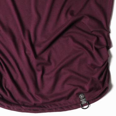 CrewNeck Long S/S TEE　WINE RED No.10