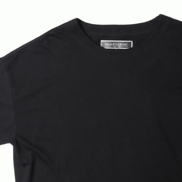 CrewNeck Long S/S TEE　BLACK No.7