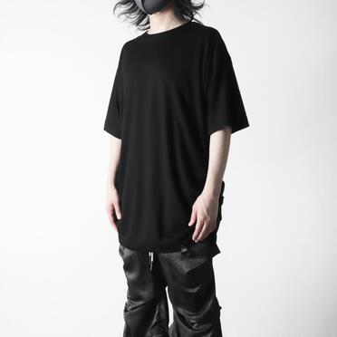CrewNeck Long S/S TEE　BLACK No.12