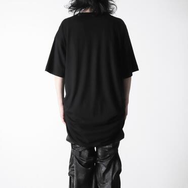CrewNeck Long S/S TEE　BLACK No.15