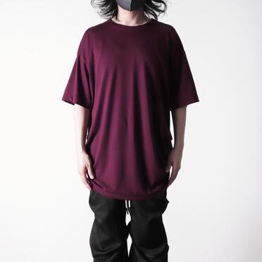 CrewNeck Long S/S TEE　WINE RED No.11