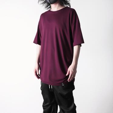 CrewNeck Long S/S TEE　WINE RED No.12