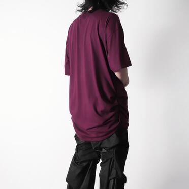 CrewNeck Long S/S TEE　WINE RED No.16