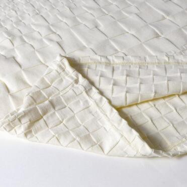 Gradient Plaid Pattern Jumbo Tee　CREAM No.10