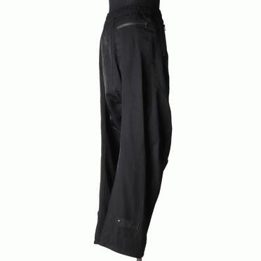947PAM4 TOURER WIDE PANTS　BLACK No.6