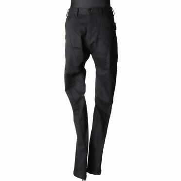 947PAM10 BENDING SKINNY PANTS　BLACK No.1