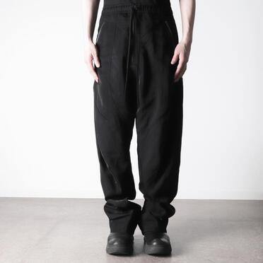 947PAM4 TOURER WIDE PANTS　BLACK No.15