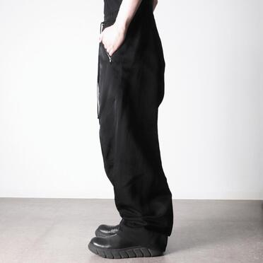 947PAM4 TOURER WIDE PANTS　BLACK No.17
