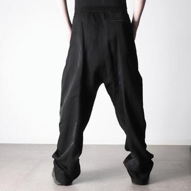 947PAM4 TOURER WIDE PANTS　BLACK No.19