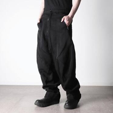 947PAM4 TOURER WIDE PANTS　BLACK No.21