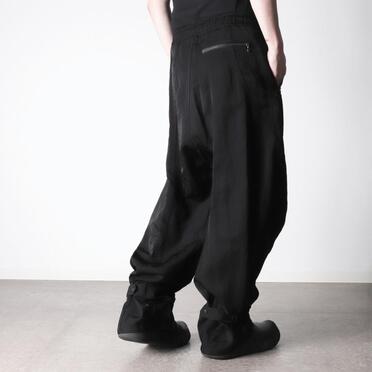 947PAM4 TOURER WIDE PANTS　BLACK No.22