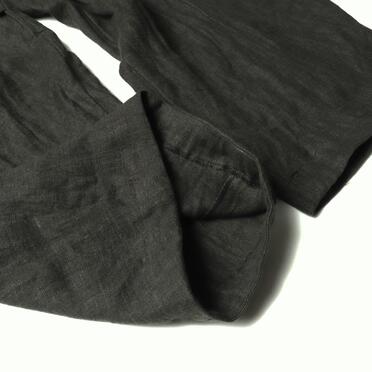 リネンキャンバス両面起毛 バルーンパンツ　KHAKI No.13