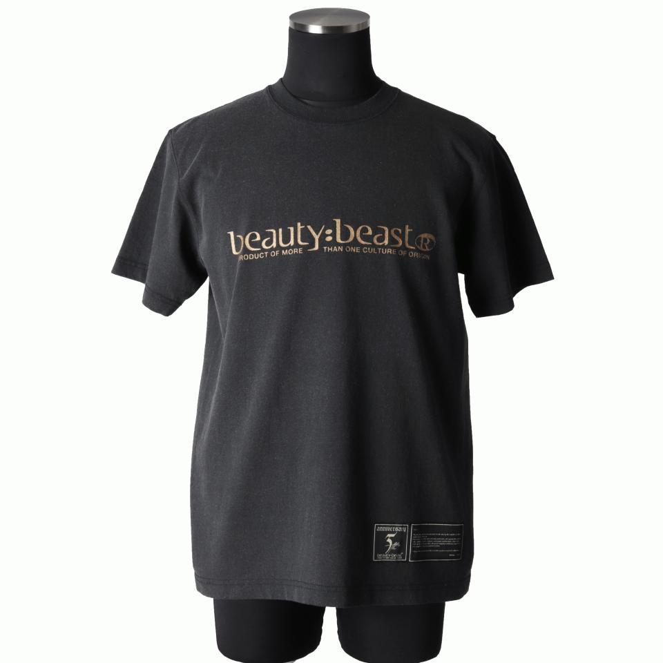 LOGO S/S TEE　BLACK