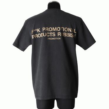 LOGO S/S TEE　BLACK No.5