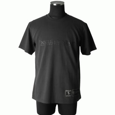 LOGO S/S TEE　SUMI BLACK No.1