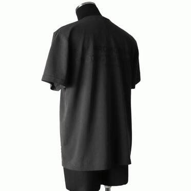 LOGO S/S TEE　SUMI BLACK No.4