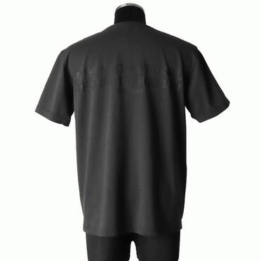 LOGO S/S TEE　SUMI BLACK No.5
