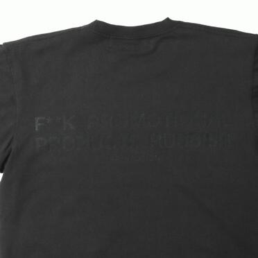 LOGO S/S TEE　SUMI BLACK No.10