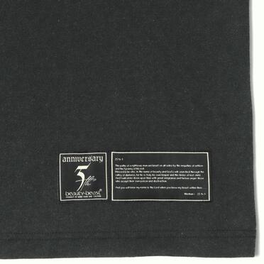 LOGO S/S TEE　BLACK No.9