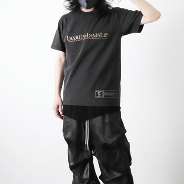 LOGO S/S TEE　BLACK No.17
