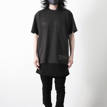 LOGO S/S TEE　SUMI BLACK No.13