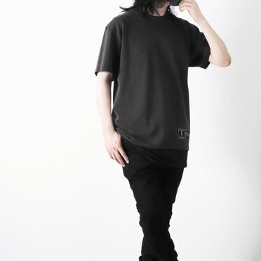 LOGO S/S TEE　SUMI BLACK No.16