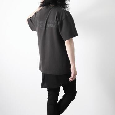 LOGO S/S TEE　SUMI BLACK No.18