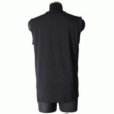 TRベア天竺 ノースリーブプルオーバー　BLACK No.5
