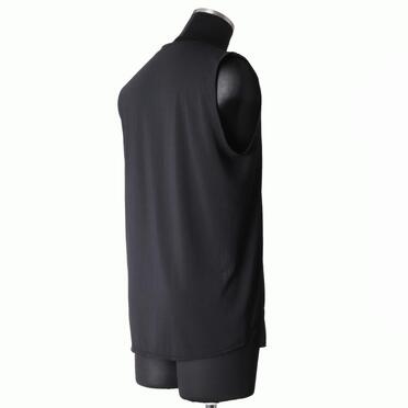 TRベア天竺 ノースリーブプルオーバー　BLACK No.6