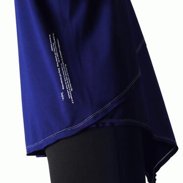 レーヨンベア天竺 アシンメトリーTシャツ　WHITE No.22