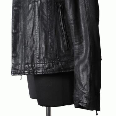 957BLM6 12oz DENIM　BLACK No.14