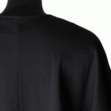 コットン天竺 ビッグTシャツ　BLACK×BLACK No.9