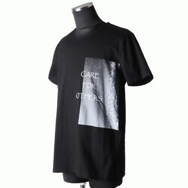 コットン天竺 Tシャツ　BLACK×WHITE No.2
