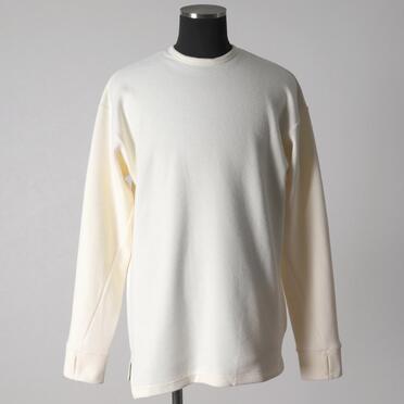 SOLID L/S　SNOW WHITE No.1
