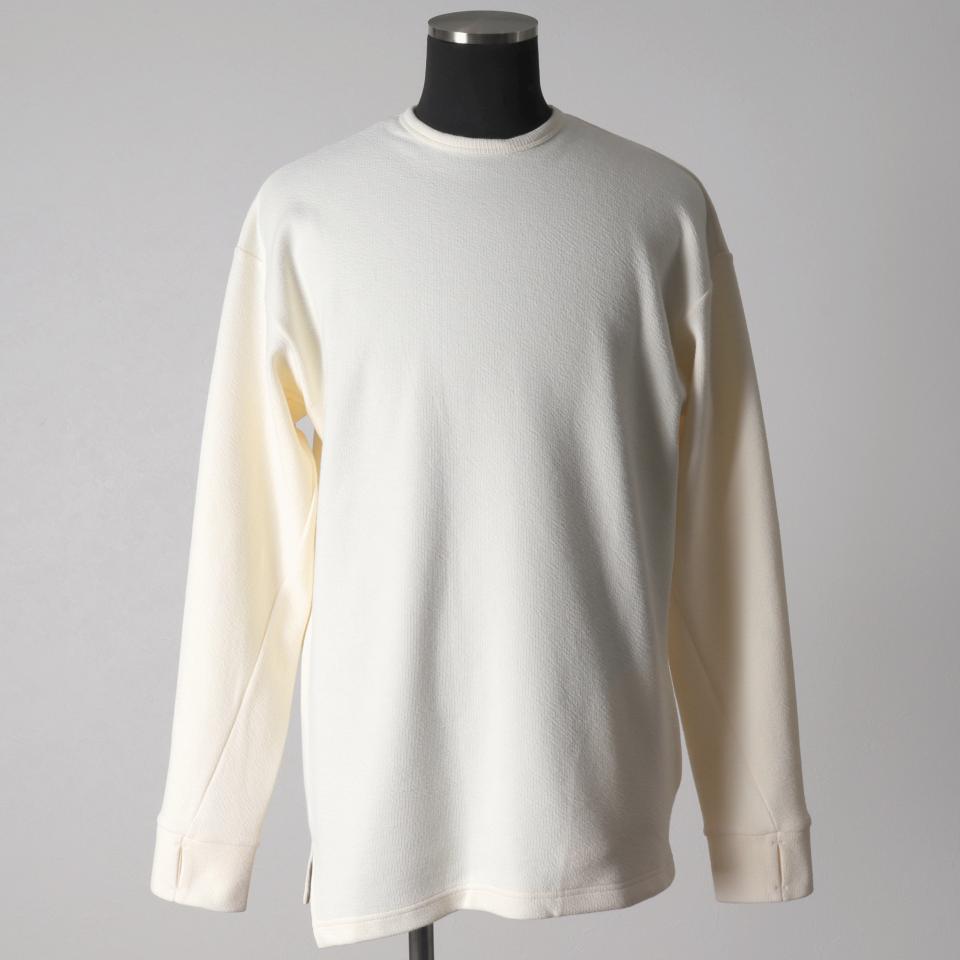SOLID L/S　SNOW WHITE