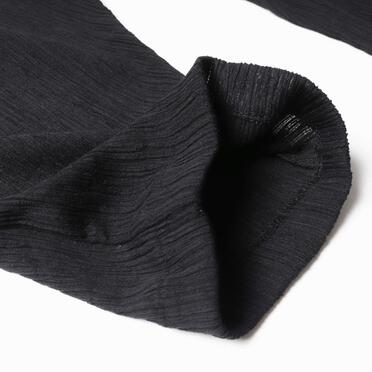 TC楊柳 サルエルパンツ　BLACK No.14