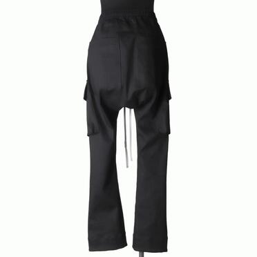 Stretch Cargo Flared Pants　BLACK No.5