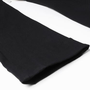 Stretch Cargo Flared Pants　BLACK No.12