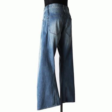 TWIST FLARE 3D DENIM PANTS　INDIGO No.4