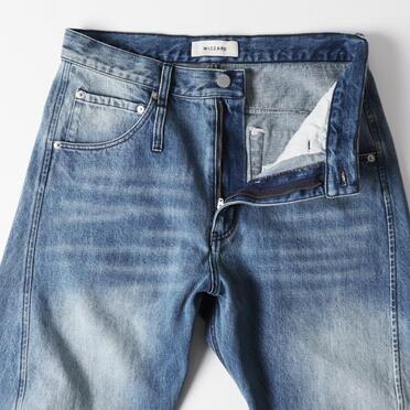 TWIST FLARE 3D DENIM PANTS　INDIGO No.12