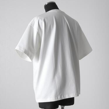 EMBROIDERY T-SHIRT　WHITE No.4