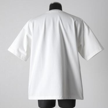 EMBROIDERY T-SHIRT　WHITE No.5