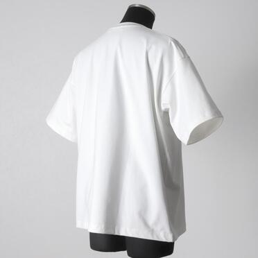 EMBROIDERY T-SHIRT　WHITE No.6