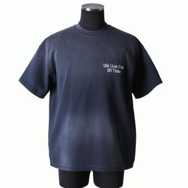 EMBROIDERY T-SHIRT　NAVY No.1