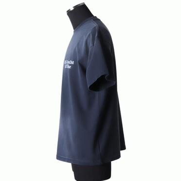 EMBROIDERY T-SHIRT　NAVY No.3