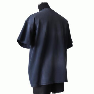 EMBROIDERY T-SHIRT　NAVY No.4