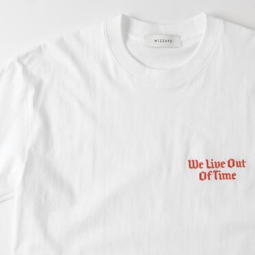 EMBROIDERY L/S T-SHIRT　WHITE No.7