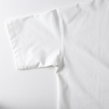 EMBROIDERY T-SHIRT　WHITE No.8