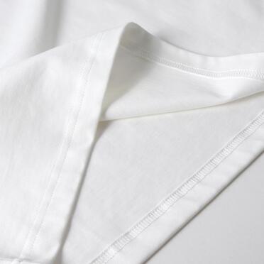 EMBROIDERY T-SHIRT　WHITE No.10
