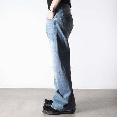 TWIST FLARE 3D DENIM PANTS　INDIGO No.15